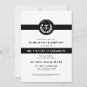 Modern MD Doctor of Medicine Med School Afstuderen Kaart (Voorkant)