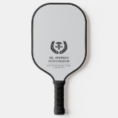 Modern MD Doctor of Medicine Med School Afstuderen Pickleball Paddle (Voorkant)