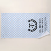 Modern MD Doctor of Medicine Med School Afstuderen Strandlaken (Voorkant)