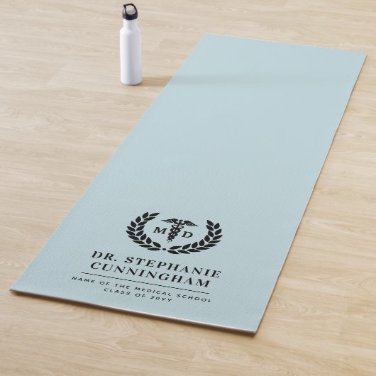 Modern MD Doctor of Medicine Med School Afstuderen Yogamat (In situ)