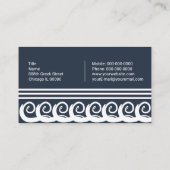 Modern Meander Visitekaartje (Achterkant)