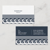Modern Meander Visitekaartje (Voorkant / Achterkant)