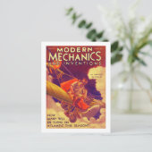 "Modern Mechanix" 1931  Tijdschrift Hoesje Briefkaart (Staand voorkant)