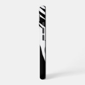 Modern, Medewerker, Zwart&Wit iPhone 16 Hoesje (Linkerkant)