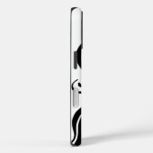 Modern, Medewerker, Zwart-wit QR-code Case-Mate iPhone Case (Achterkant / Rechts)