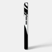 Modern, Medewerker, Zwart-wit QR-code Case-Mate iPhone Case (Achterkant / Links)