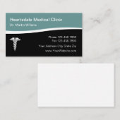 Modern Medical Center Caduceus Visitekaartje (Voorkant / Achterkant)