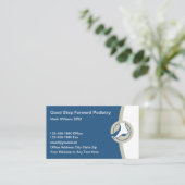 Modern Medical Podiatrist Visitekaartjes (Staand voorkant)