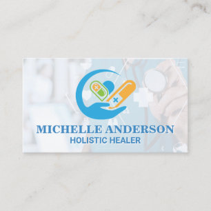 Modern Medicine Logo Gezondheidszorgdiensten Visitekaartje