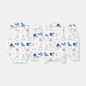 Modern Medisch Arts Verpleegkundige Patroon Bedankdoosjes (Uitgevouwen)