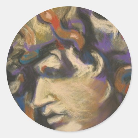 Modern Medusa Sticker (Voorkant)