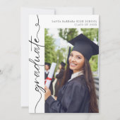 Modern Meerdere Foto Afstuderen Kaart (Achterkant)