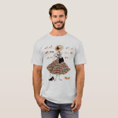 Modern meisje 32 t-shirt (Voorkant volledig)