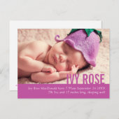 Modern meisje met gemuteerde foto's briefkaart (Voorkant / Achterkant)