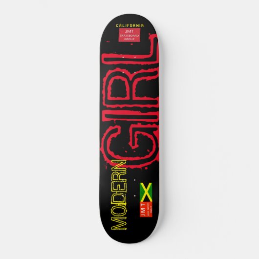 MODERN MEISJE SKATEBOARDS / JMT / USA (Voorkant)