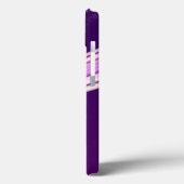Modern Meisjes Paars Stijlvol Case-Mate iPhone Case (Achterkant / Links)