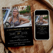 Modern Memorial / begrafenis / Viering van het lev Kaart