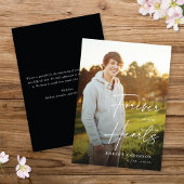 Modern Memorial Forever in ons hart Foto Card Kaart