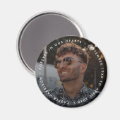 Modern Memorial | Foto van Funeral Keepaparte Magneet (Voorkant / Achterkant)