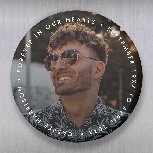 Modern Memorial | Foto van Funeral Keepaparte Magneet