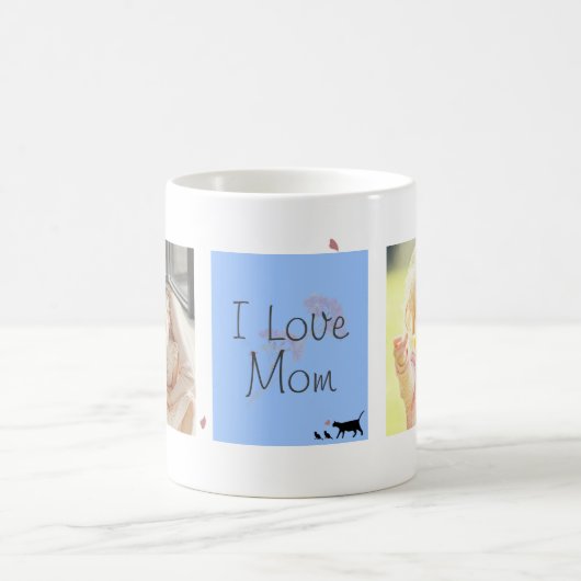 Modern Memorial Photo Moederdag Coffee Mok (Center)
