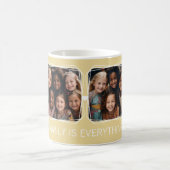 Modern Memory 6 Fotocollage Sjabloon Geel C62 Koffiemok (Center)