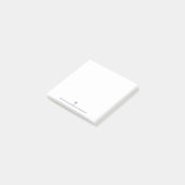 Modern Menorah Blessing Blue White Gold Graphic Post-it® Notes (Schuin)