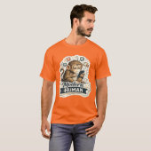 Modern Mensen Apen T-Shirt | Grappige Apen Evoluti (Voorkant volledig)