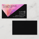 Modern Mental Health Doctor Visitekaartjes (Voorkant / Achterkant)