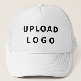 Modern Merk Promotie Bedrijfslogo – Wit Trucker Pet