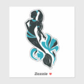 Modern Mermaid Sticker (Vel)
