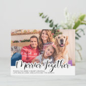 Modern Merrier Samen met één foto met briefing (Staand voorkant)