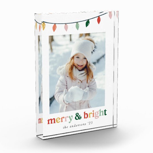 Modern Merry and Bright Holiday Fotoblokken (Links)