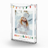 Modern Merry and Bright Holiday Fotoblokken (Rechts)