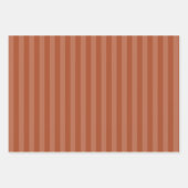 Modern Merry & Bright Terracotta Kerstfeestdag Inpakpapier Vel (Voorkant)