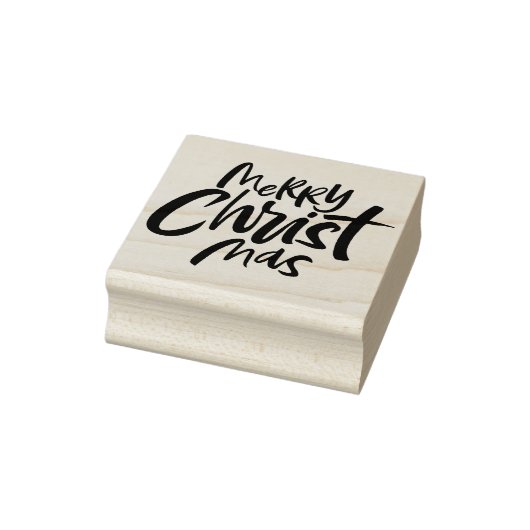 Modern Merry Christelijke Christelijke kerstbekist Rubberstempel (Stempel)