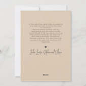 Modern Merry Christmas Elegant 1 fototypografie Feestdagenkaart (Achterkant)