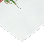 Modern merry Christmas family photo table runner Korte Tafelloper (Hoek)