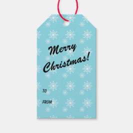 Modern Merry Christmas Gift Labels Cadeaulabel