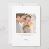 Modern Merry Christmas Holiday Photo Card Feestdagenkaart (Achterkant)