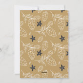 Modern Merry Christmas Photo Personalized Feestdagenkaart (Achterkant)