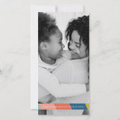 Modern Merry en Bright Flat Kaart (Achterkant)