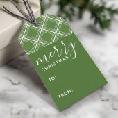 Modern Merry Green Pset Mod Cadeaulabel