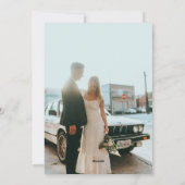 Modern Merry Holiday ontwerp Feestdagenkaart (Achterkant)