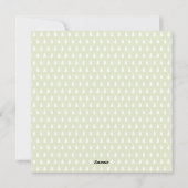 Modern Merry kerst Greenery Wreatfoto Feestdagenkaart (Achterkant)