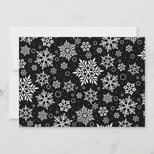 Modern Merry | Kerstfotocollage Feestdagenkaart (Achterkant)