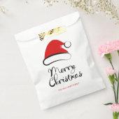 Modern Merry kerstkerstkerstkerstkerstkerstkerstke Bedankzakje (Gezegeld)