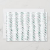 Modern Merry Little Kerstcute Green Foto Feestdagenkaart (Achterkant)