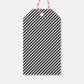 Modern Merry Santa Hat CadeLabel Cadeaulabel (Achterkant)