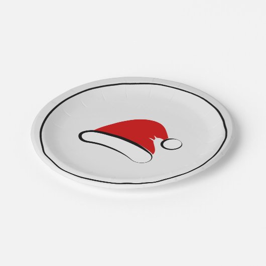 Modern Merry Santa Hat Paper Bord (Gekanteld)